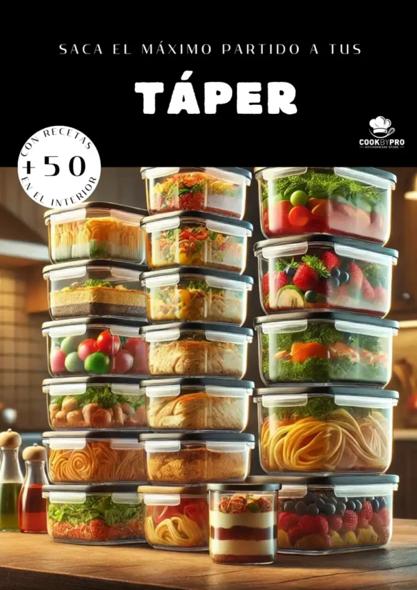 La portada del ebook sobre los tapers de CookByPro